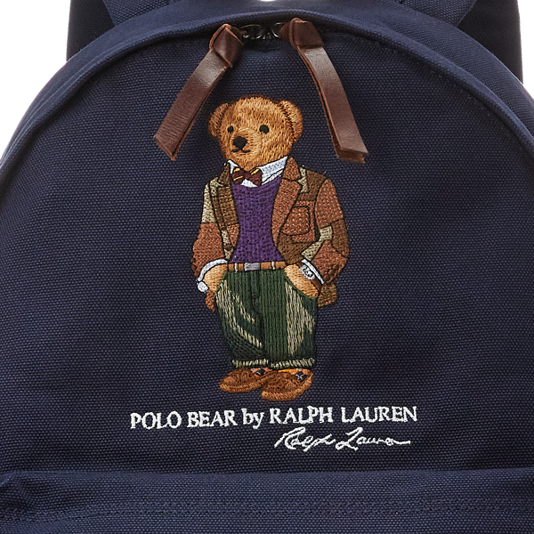 新品 ラルフローレン ポロベア 総柄 リュック バックパック-