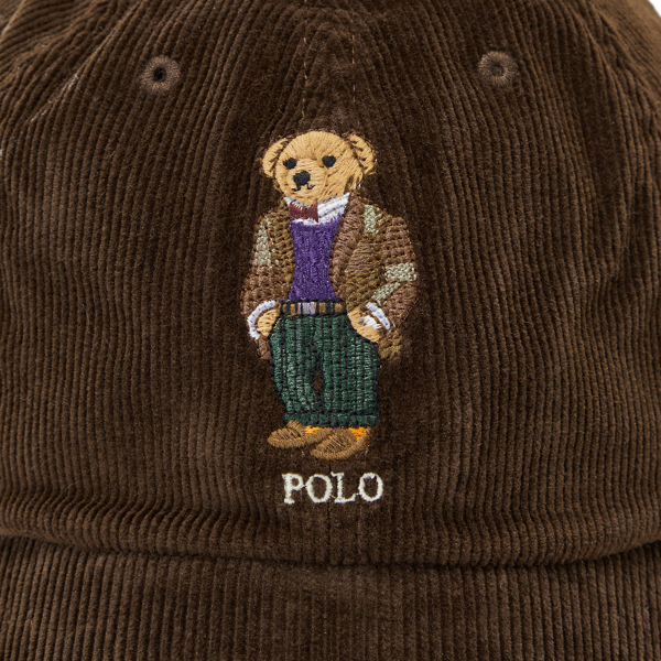 POLO RALPH LAUREN】Polo ベア コーデュロイ ボール キャップ | (帽子 