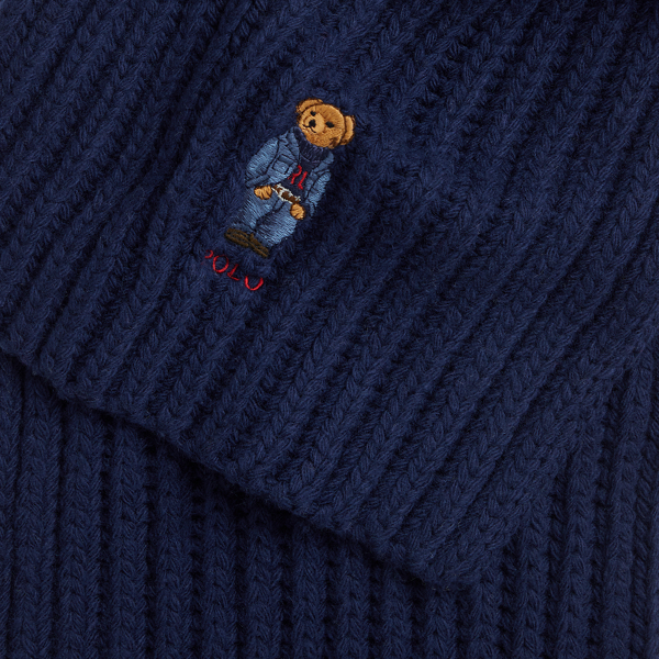 POLO RALPH LAUREN】Polo ベア リブニット スカーフ | (ファッション