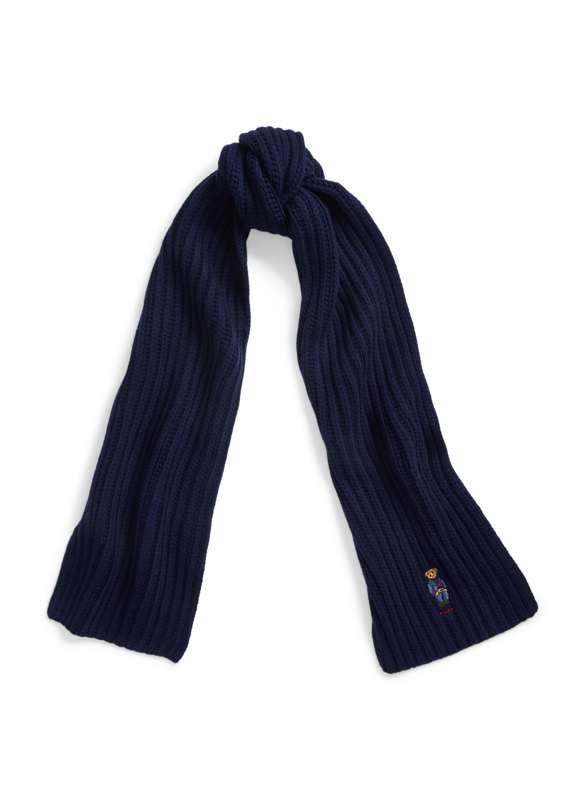 POLO RALPH LAUREN】Polo ベア リブニット スカーフ | (ファッション