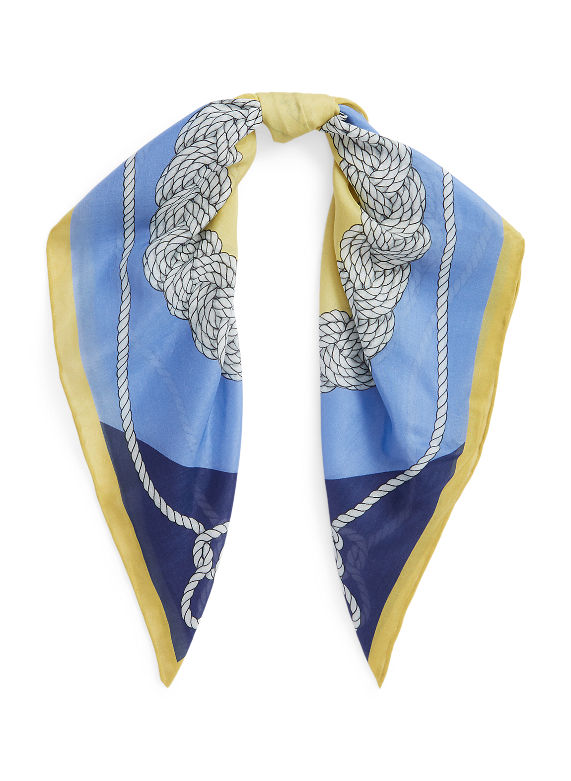 Polo ベア シルクコットン スカーフ