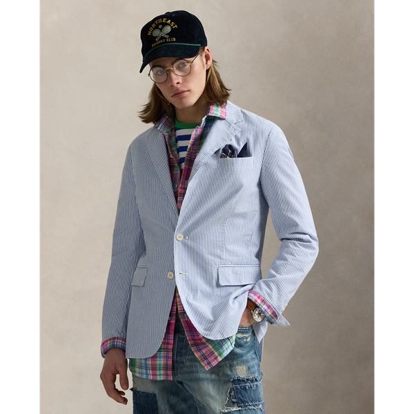POLO RALPH LAUREN】Polo ソフト モダン シアサッカー スーツ 