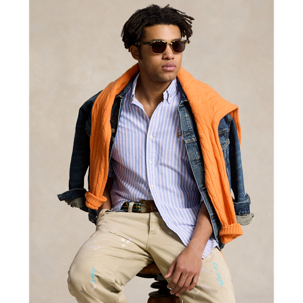 POLO RALPH LAUREN】クラシック フィット ストライプド  