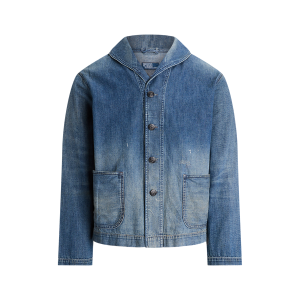 【RRL】デニムトラッカージャケット Overdale Wash RRL】デニムトラッカージャケット Overdale Wash