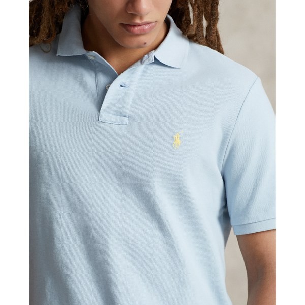 POLO RALPH LAUREN】カスタム スリム フィット メッシュ ポロシャツ 