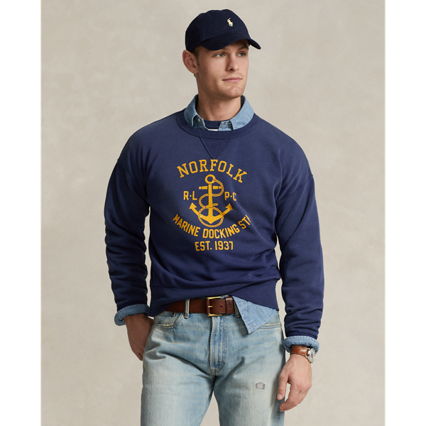 POLO RALPH LAUREN】ヴィンテージ フィット フリース グラフィック  