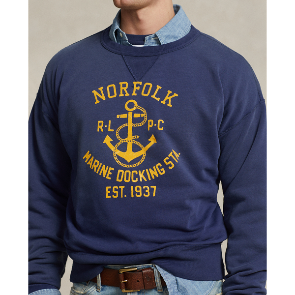 POLO RALPH LAUREN】ヴィンテージ フィット フリース グラフィック  