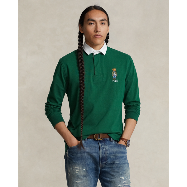 POLO RALPH LAUREN】クラシック フィット Polo ベア ラグビー シャツ