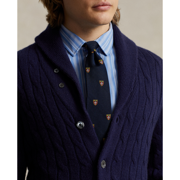 最低価格の RALPH LAUREN カシミア混カーディガン sizeL ラルフ