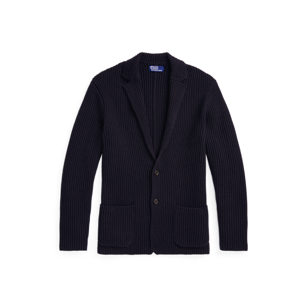 POLO RALPH LAUREN】ウールブレンド ブレザー カーディガン 