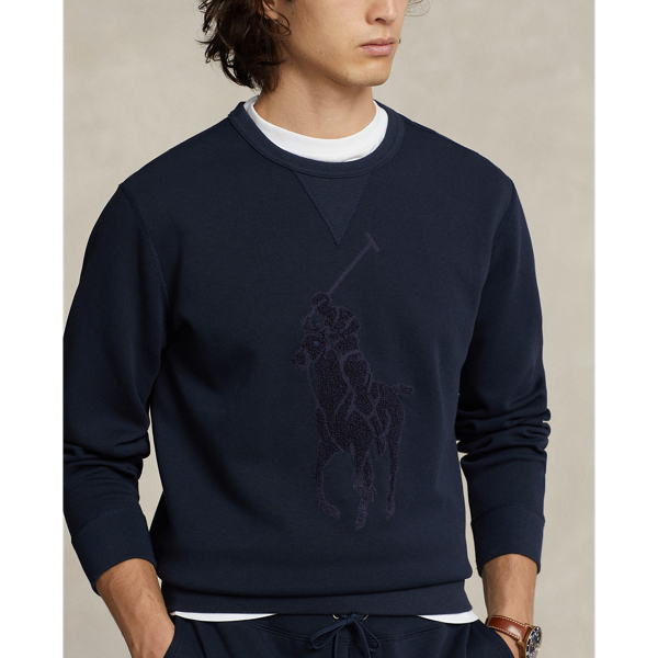POLO RALPH LAUREN】Big Pony ダブルニット スウェットシャツ  