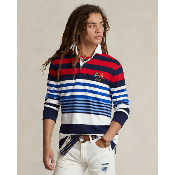 POLO RALPH LAUREN】クラシック フィット ストライプド ジャージー 
