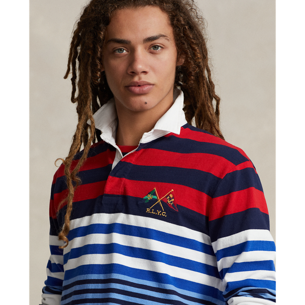 POLO RALPH LAUREN】クラシック フィット ストライプド ジャージー 