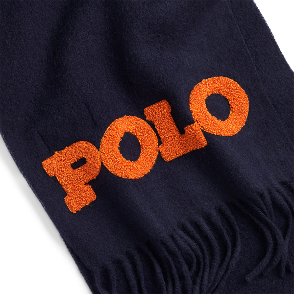 POLO RALPH LAUREN】Big Pony ウール スカーフ | (ファッション雑貨