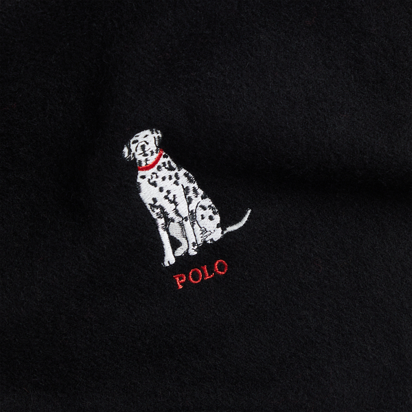 POLO RALPH LAUREN】ダルメシアン ウール マフラー | (ファッション