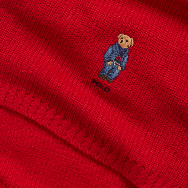 POLO RALPH LAUREN】Polo ベア リブニット マフラー | (ファッション