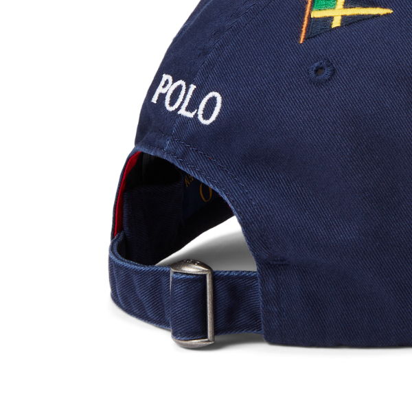 POLO RALPH LAUREN】ノーティカル エンブロイダリー ツイル ボール 