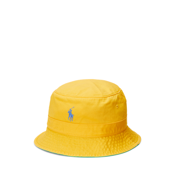 POLO RALPH LAUREN】コットン チノ バケット ハット | (帽子/キャップ 