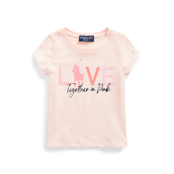POLO RALPH LAUREN CHILDRENSWEAR】Pink Pony コットン ジャージー T 