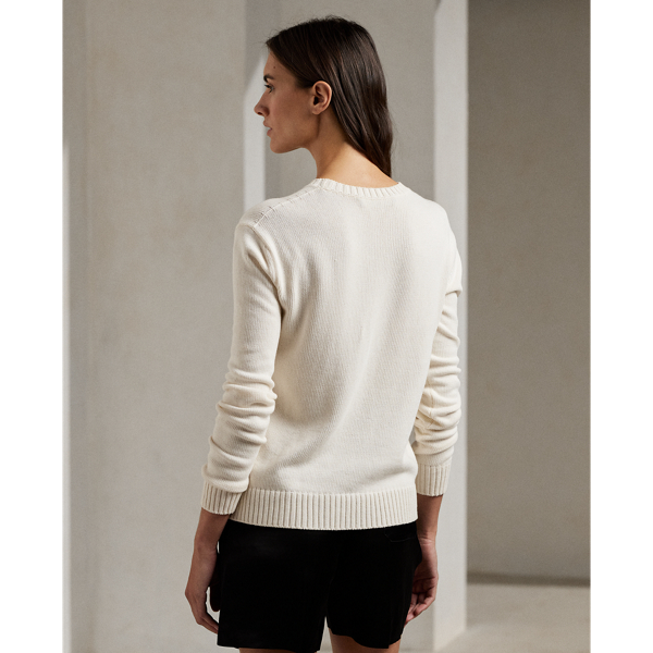 リネン Polo ベア コットン セーター | ラルフ ローレン公式オンライン
