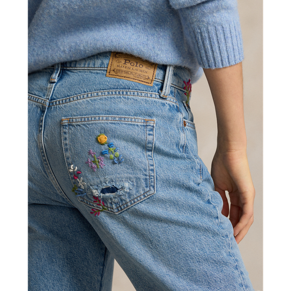 Ralph Lauren パッチワークデニムパンツ 26インチ タグ付き ポロラルフ