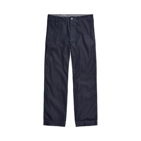 メンズ【美品】RRL INDIGO CHINO TROUSERS ラルフローレン