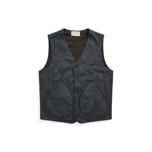 激安大特価！ 【美品】RRL vest ジレ ラルフローレン ベスト 