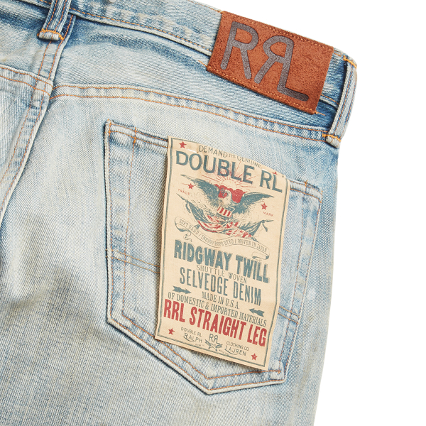 RRL】ストレート フィット カムデン セルビッジ ジーンズ | (パンツ  