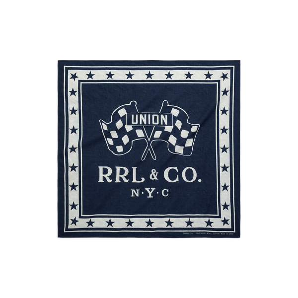 RRL】ロゴ コットン バンダナ | (財布/小物/バンダナ/スカーフ 