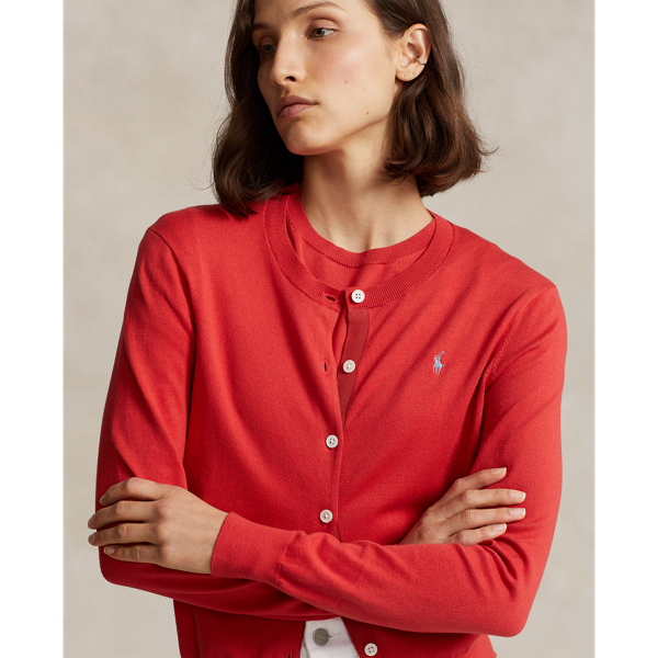 POLO RALPH LAUREN】コットンブレンド カーディガン | (トップス 