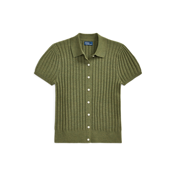 POLO RALPH LAUREN】ウール ショートスリーブ カーディガン  