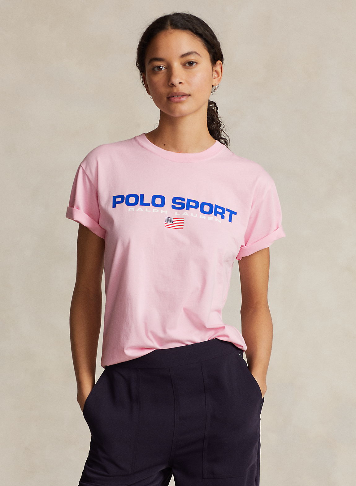 Polo Sport コットン ジャージー Tシャツ
