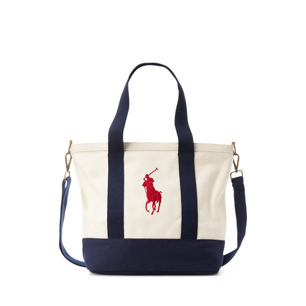 POLO RALPH LAUREN CHILDRENSWEAR】Big Pony コットン キャンバス 