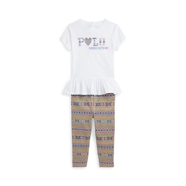 POLO RALPH LAUREN CHILDRENSWEAR】フェア アイル ジャージー Tシャツ 