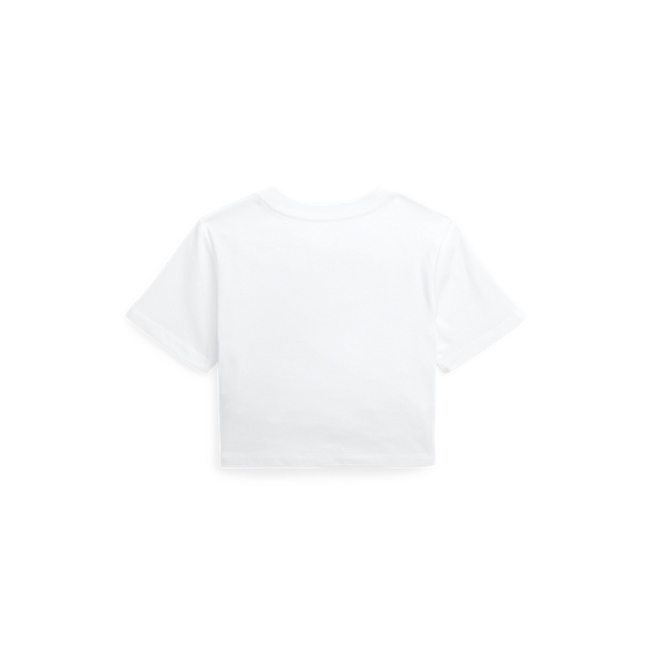 POLO RALPH LAUREN】マドラスロゴ コットン ジャージー ボクシー T 