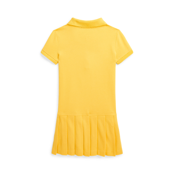 POLO RALPH LAUREN】プリーテッド ストレッチ メッシュ ポロ ドレス 