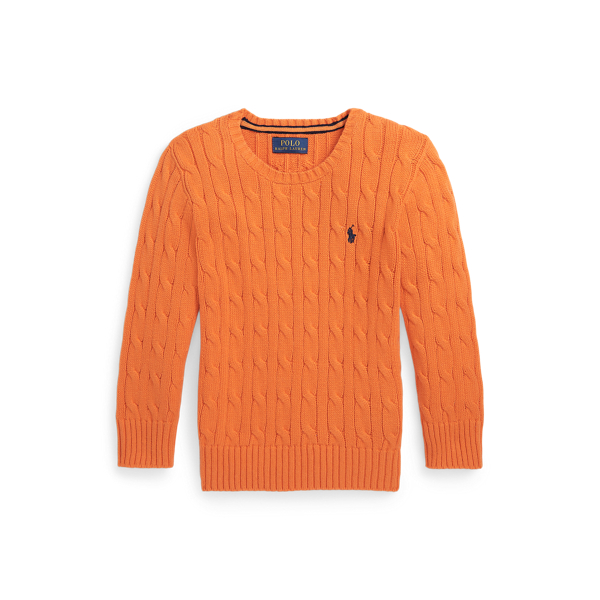 POLO RALPH LAUREN】ケーブルニット コットン セーター | (トップス  