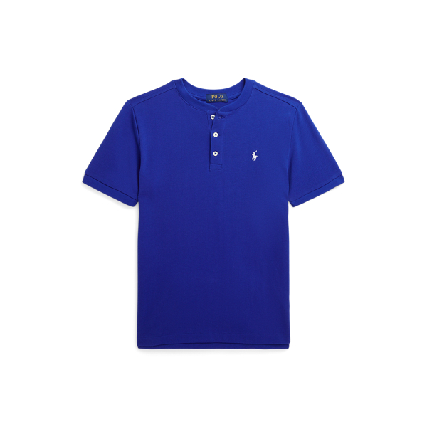 POLO RALPH LAUREN】コットン メッシュ ヘンリー シャツ | (トップス/T 