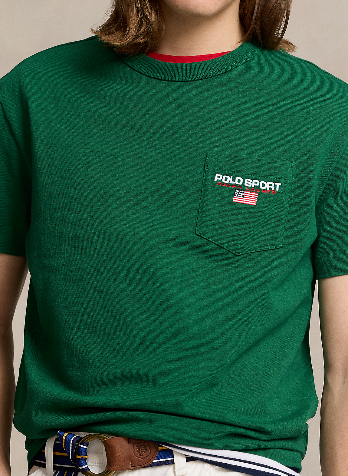 Polo Sport クラシック フィット ジャージー Tシャツ