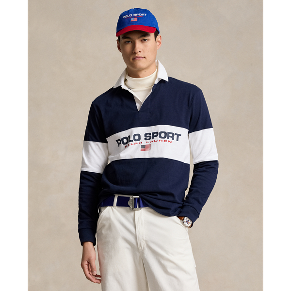 POLO RALPH LAUREN】Polo Sport クラシック フィット ラグビー シャツ