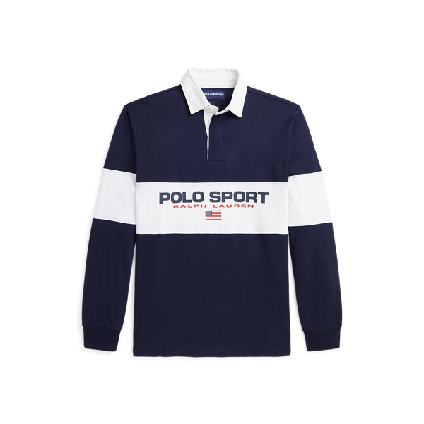 POLO RALPH LAUREN】Polo Sport クラシック フィット ラグビー シャツ 