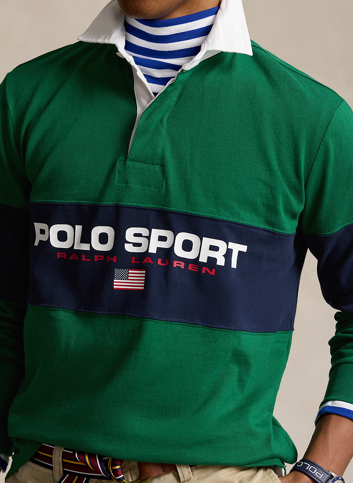 Polo Sport クラシック フィット ラグビー シャツ