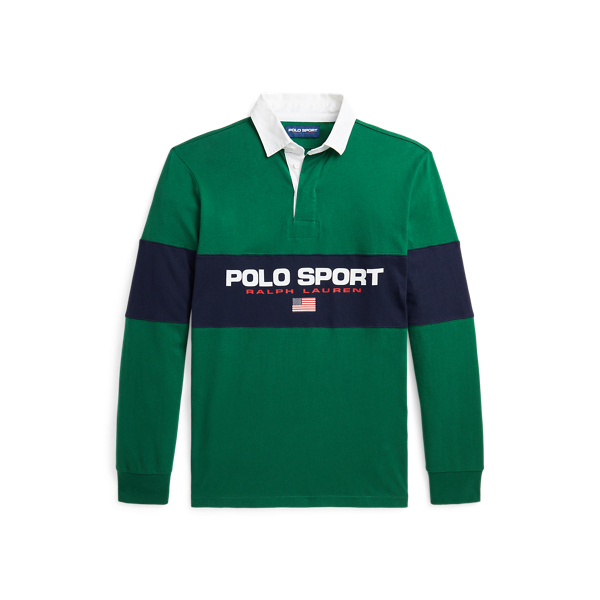 POLO RALPH LAUREN】Polo Sport クラシック フィット ラグビー シャツ 