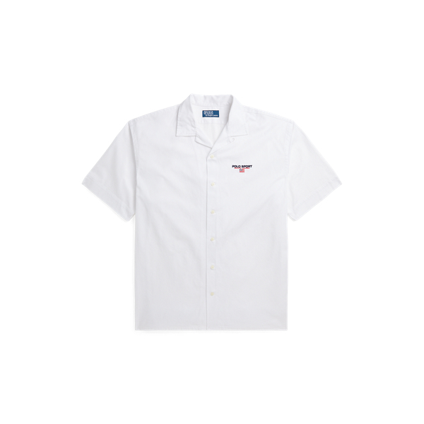 Polo Sport ビッグ フィット チノ キャンプ シャツ