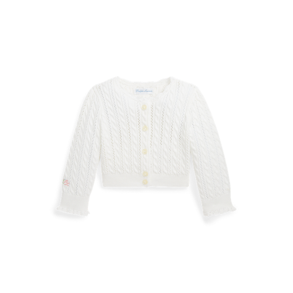 POLO RALPH LAUREN CHILDRENSWEAR】ポインテールニット コットン 