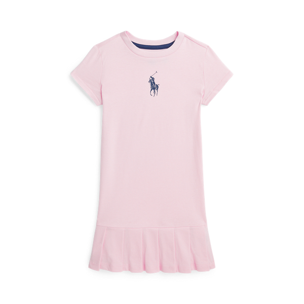 POLO RALPH LAUREN CHILDRENSWEAR】Big Pony プリーテッド コットン 