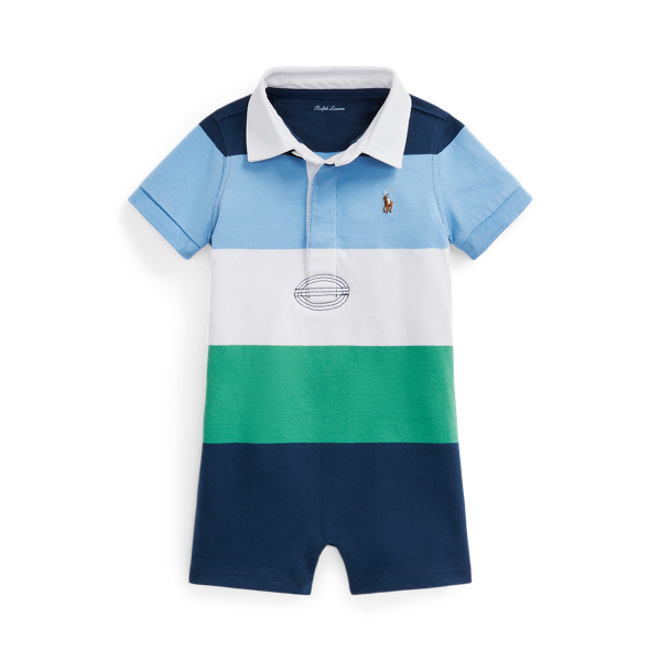 POLO RALPH LAUREN CHILDRENSWEAR】ストライプド コットン ジャージー