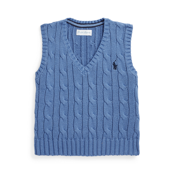 POLO RALPH LAUREN CHILDRENSWEAR】ケーブルニット コットン セーター 