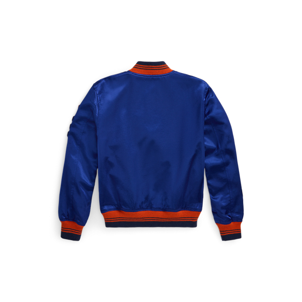 POLO RALPH LAUREN CHILDRENSWEAR】サテン レターマン ベースボール 