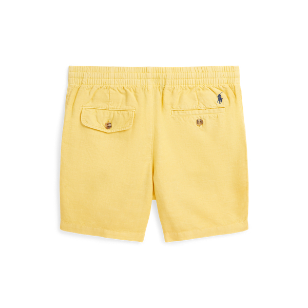 POLO RALPH LAUREN CHILDRENSWEAR】Polo プレップスター リネンコットン ショートパンツ | (パンツ/短パン/ ショートパンツ)イエロー | ラルフ ローレン公式オンラインストア